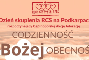 Baner dnia skupienia RCS w Przemyślu