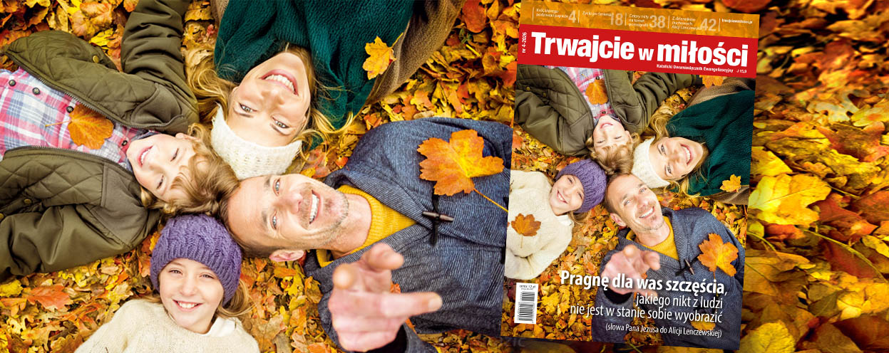 Grafika promocyjna z okładką "Trwajcie w miłości" 4-2026
